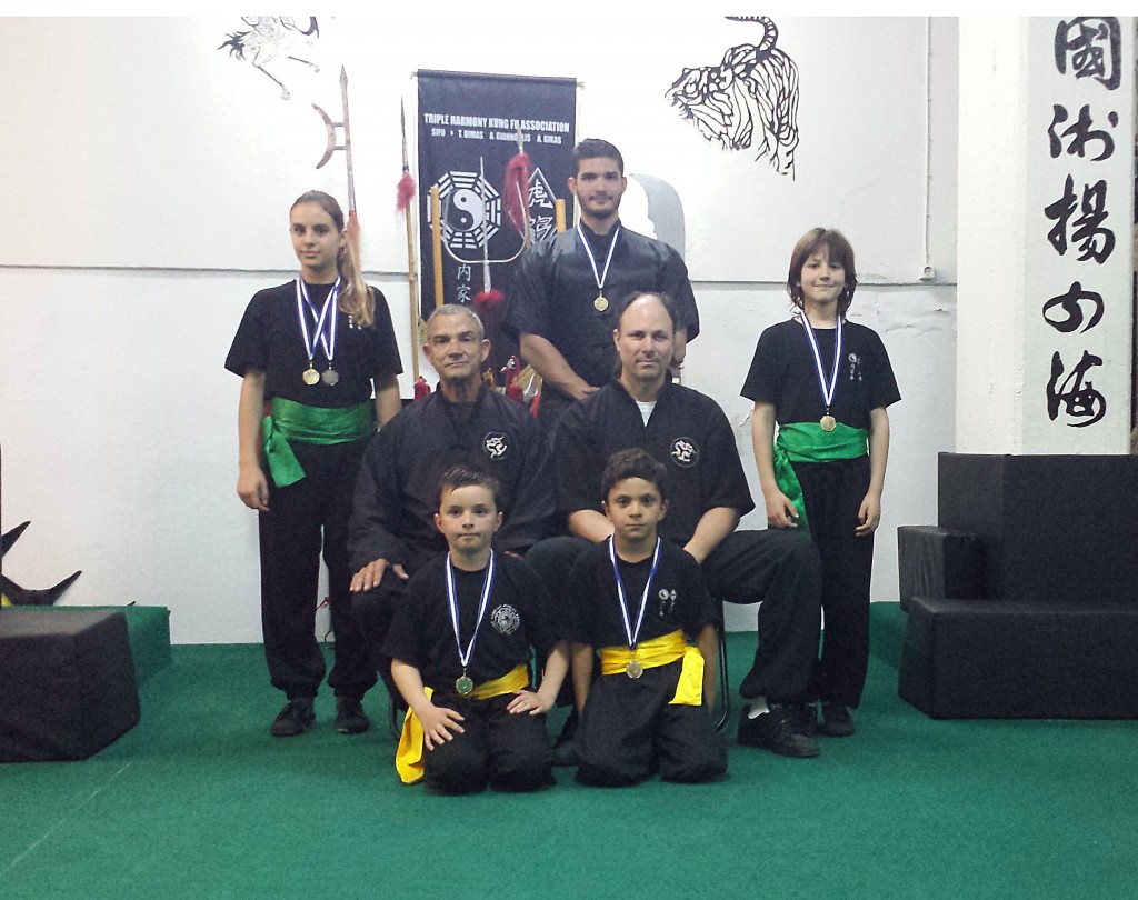 Triple Harmony Kung Fu Association Τάκης Δήμας Αντώνης Γιαννουλης Θανασης Γκικας