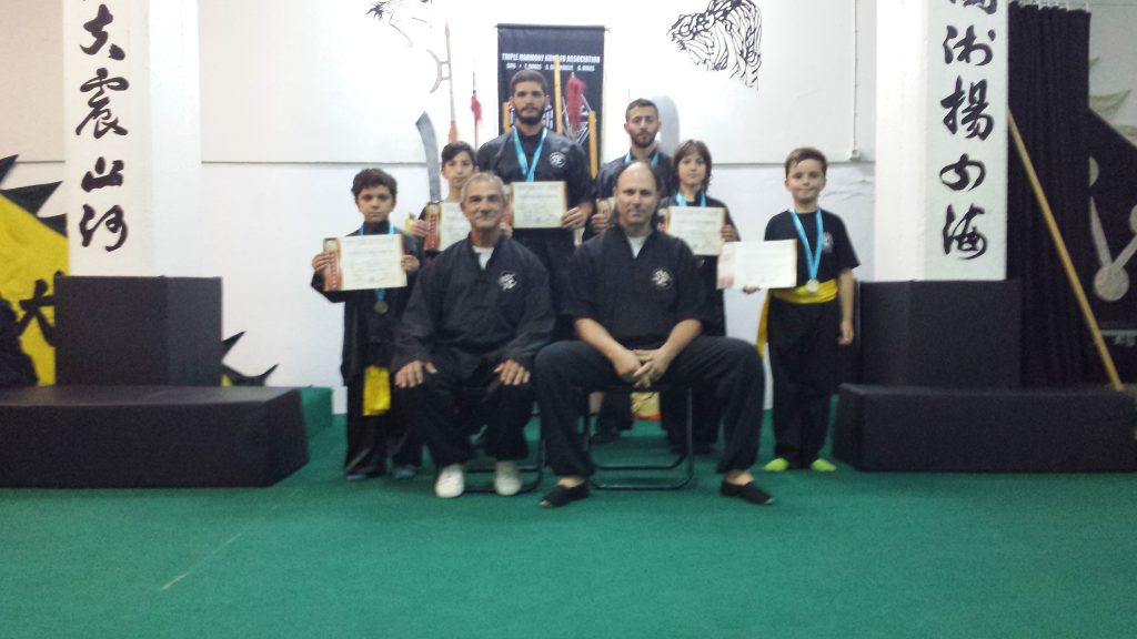Triple Harmony Kung Fu Association Τάκης Δήμας Αντώνης Γιαννουλης Θανασης Γκικας