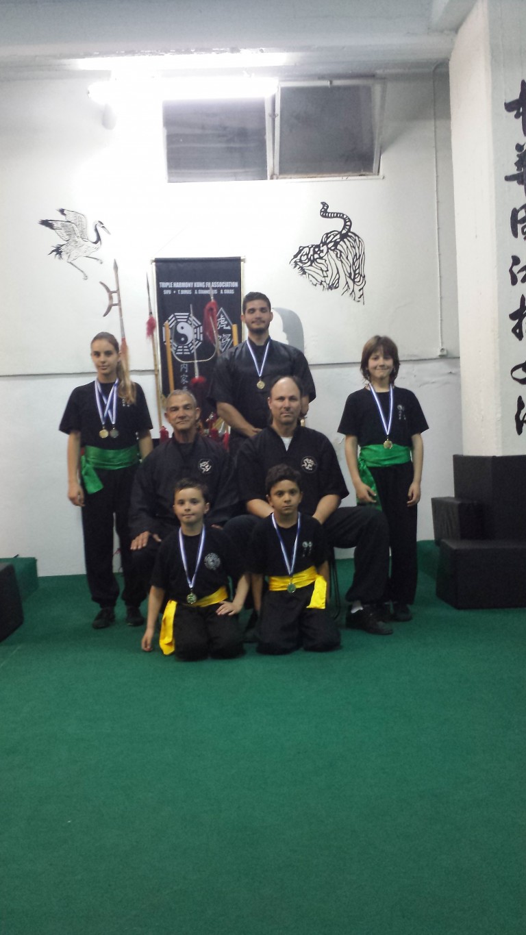 Triple Harmony Kung Fu Association Τάκης Δήμας Αντώνης Γιαννουλης Θανασης Γκικας