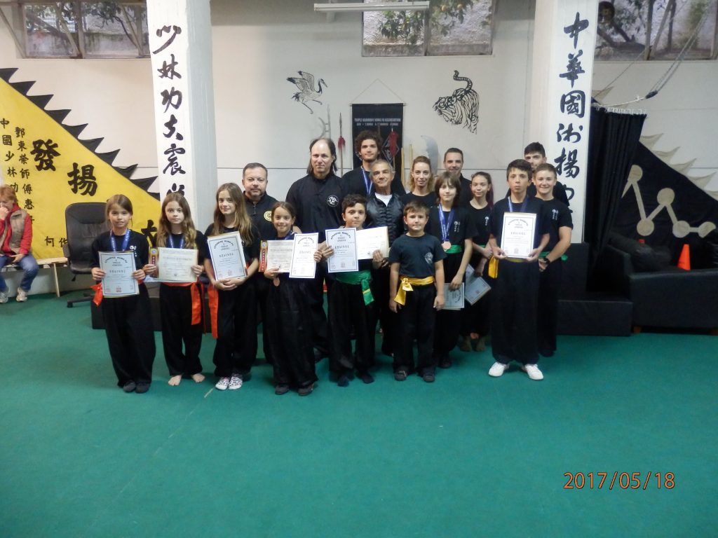 Triple Harmony Kung Fu Association Τάκης Δήμας Αντώνης Γιαννουλης Θανασης Γκικας